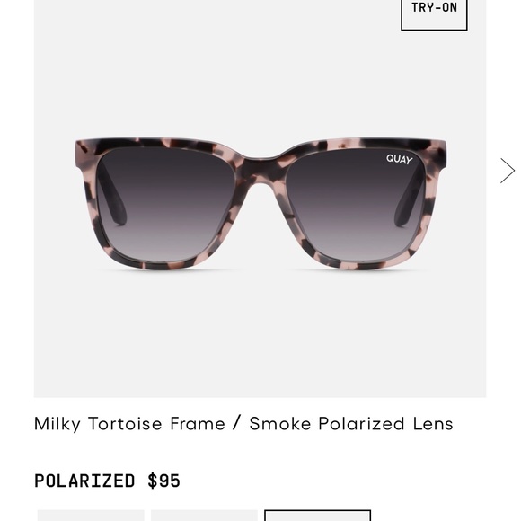 Quay Tortoise framed polarized sunglasses - Picture 3 of 4